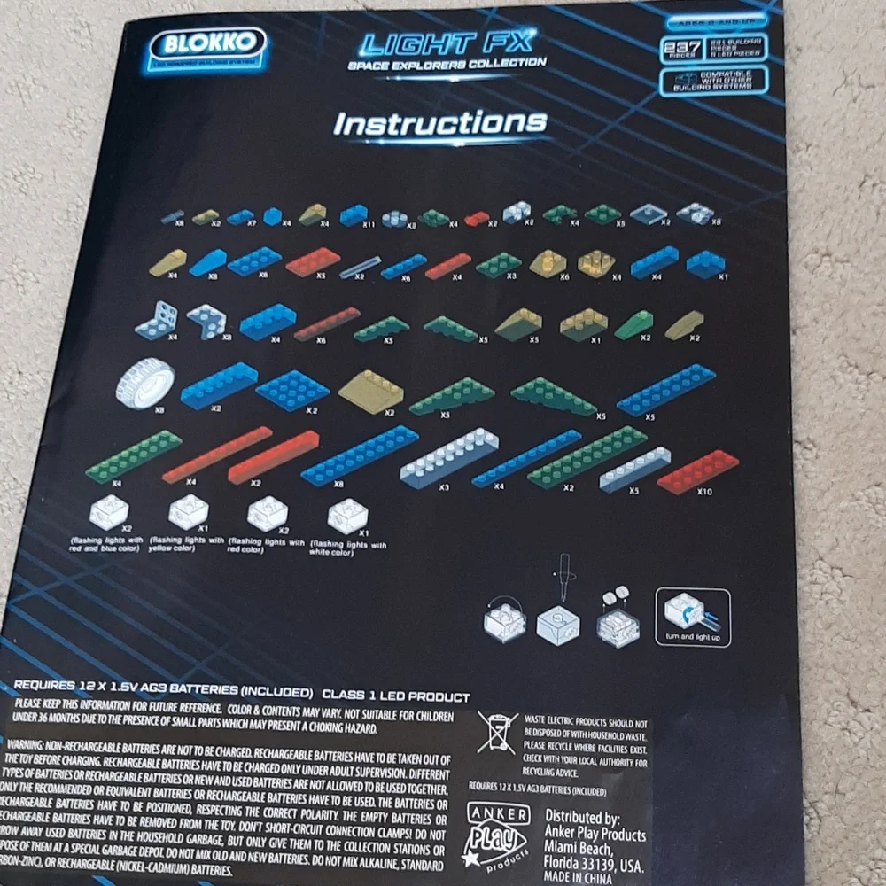 Blokko Light FX Space Explorers Collection -  Building Set - Picture 6 of 6